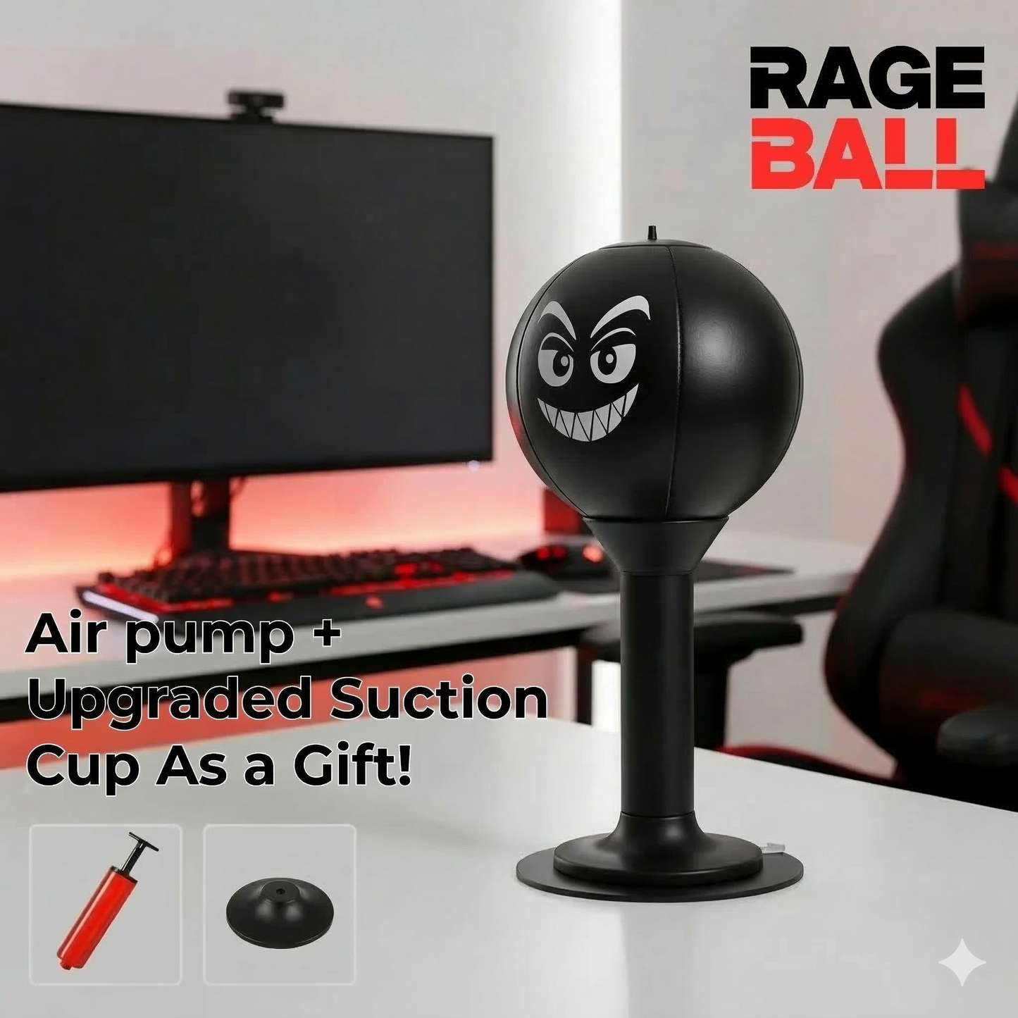 RageBall - Desktop Punching Bag